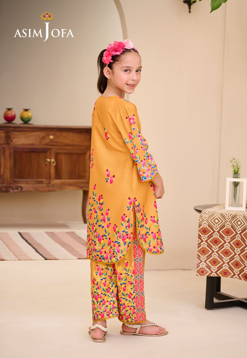 AJGL-01 PRINTED LAWN 2 PCS