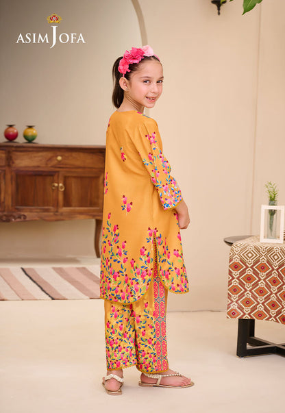 AJGL-01 PRINTED LAWN 2 PCS