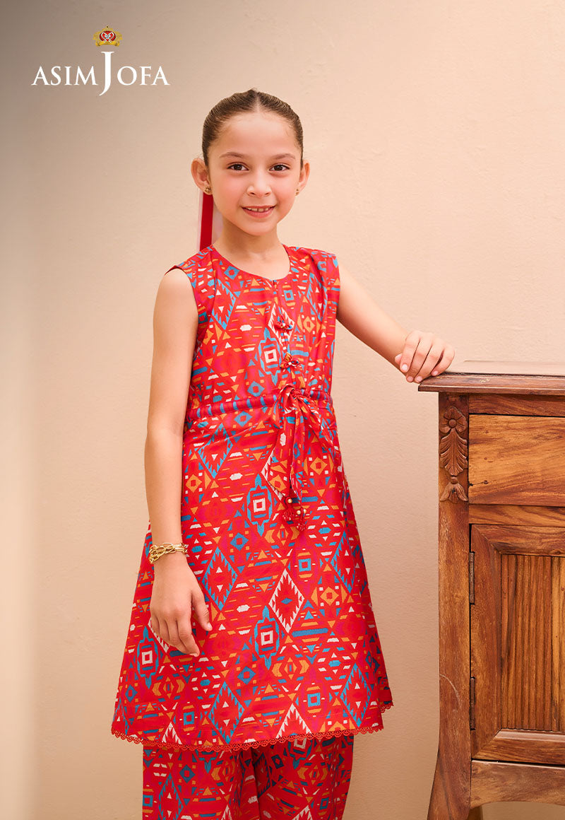 AJGL-02 PRINTED LAWN 2 PCS