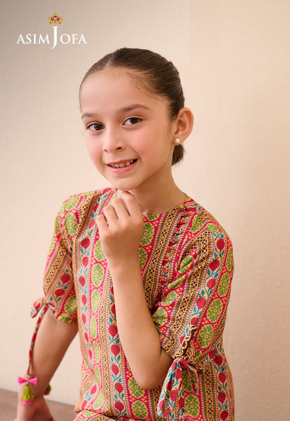 AJGL-03 PRINTED LAWN 2 PCS