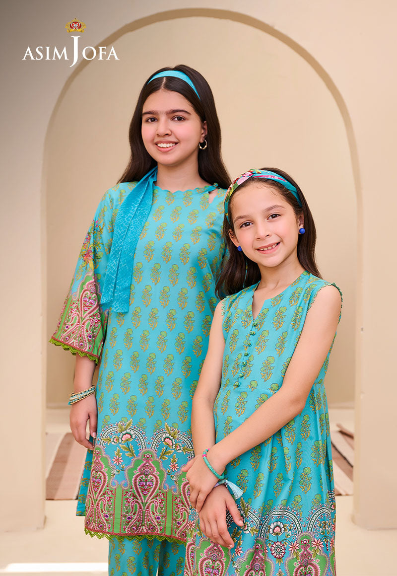 AJGL-04 PRINTED LAWN 2 PCS