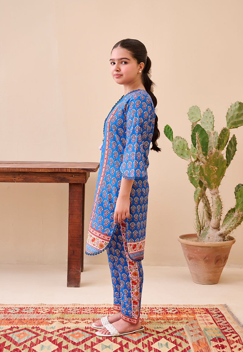 AJGL-05 PRINTED LAWN 2 PCS