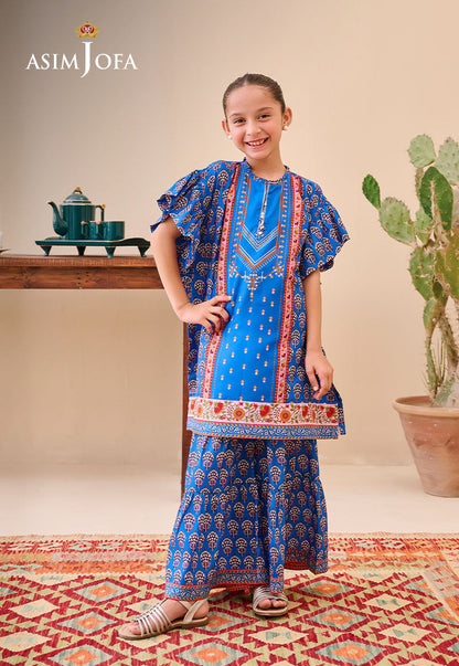 AJGL-05 PRINTED LAWN 2 PCS