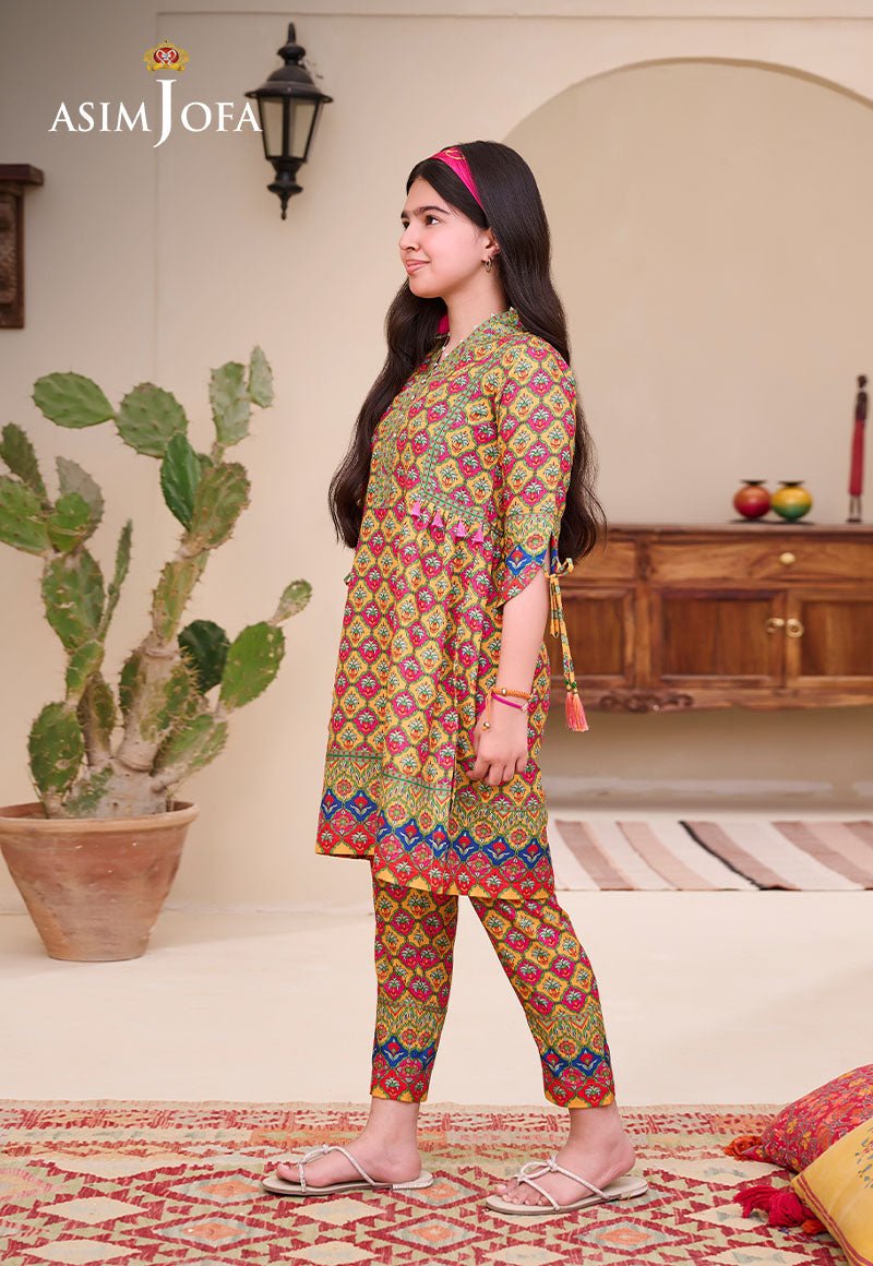 AJGL-06 PRINTED LAWN 2 PCS