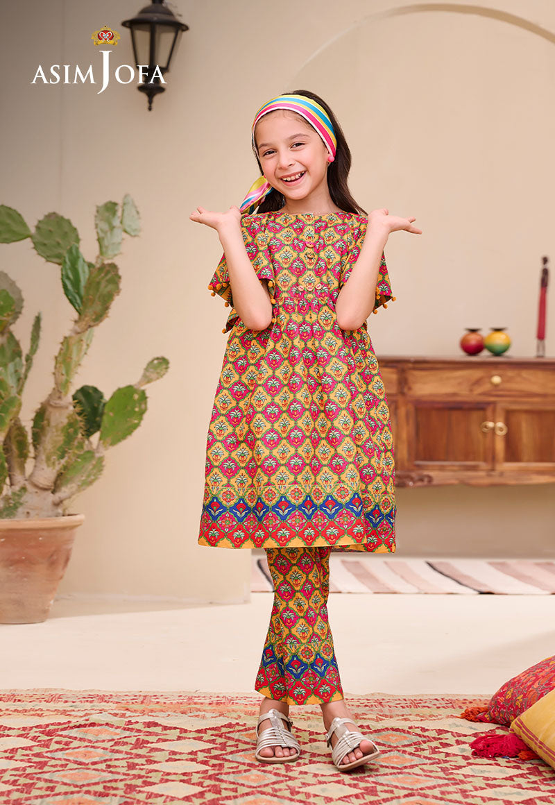 AJGL-06 PRINTED LAWN 2 PCS