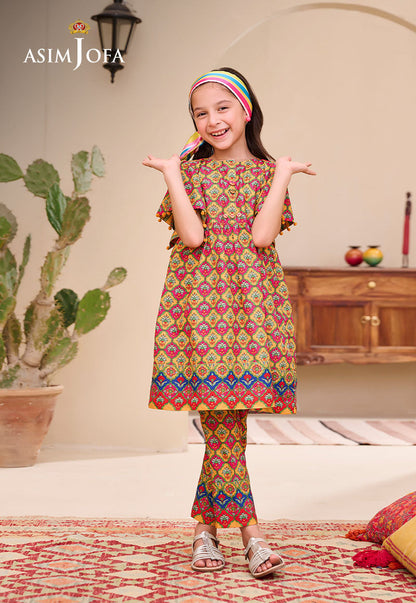 AJGL-06 PRINTED LAWN 2 PCS