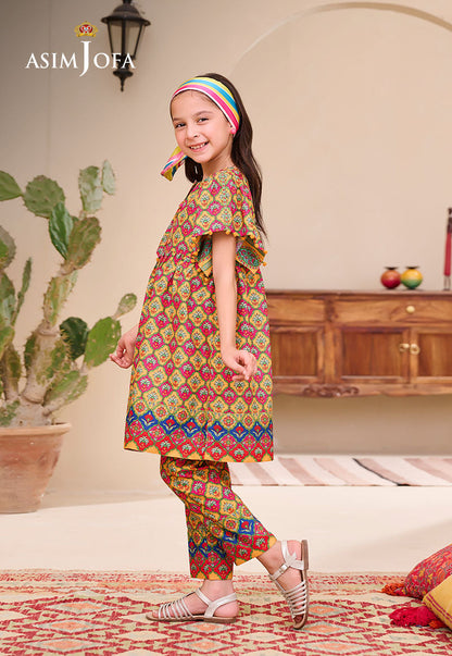 AJGL-06 PRINTED LAWN 2 PCS