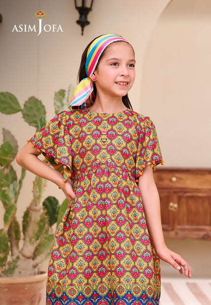 AJGL-06 PRINTED LAWN 2 PCS