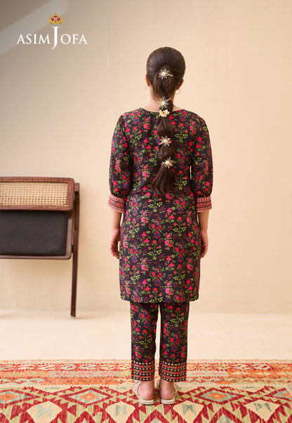 AJGL-08 PRINTED LAWN 2 PCS