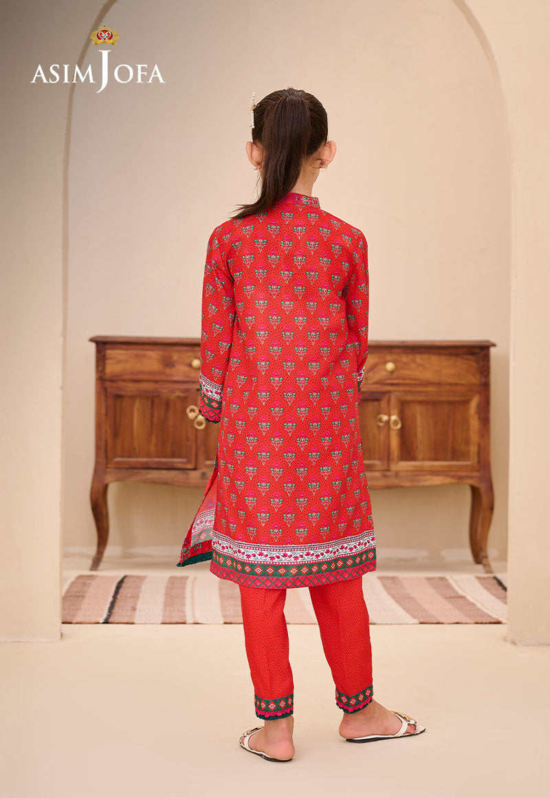 AJGL-11 PRINTED LAWN 2 PCS