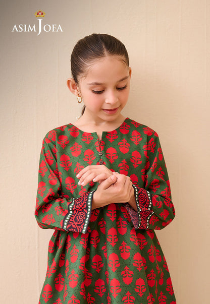 AJGL-12 PRINTED LAWN 2 PCS