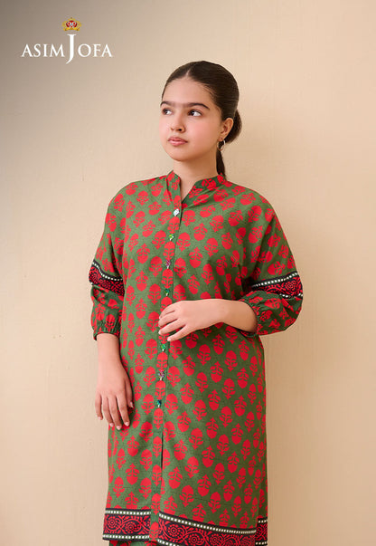 AJGL-12 PRINTED LAWN 2 PCS