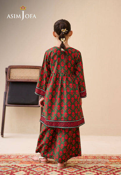 AJGL-12 PRINTED LAWN 2 PCS