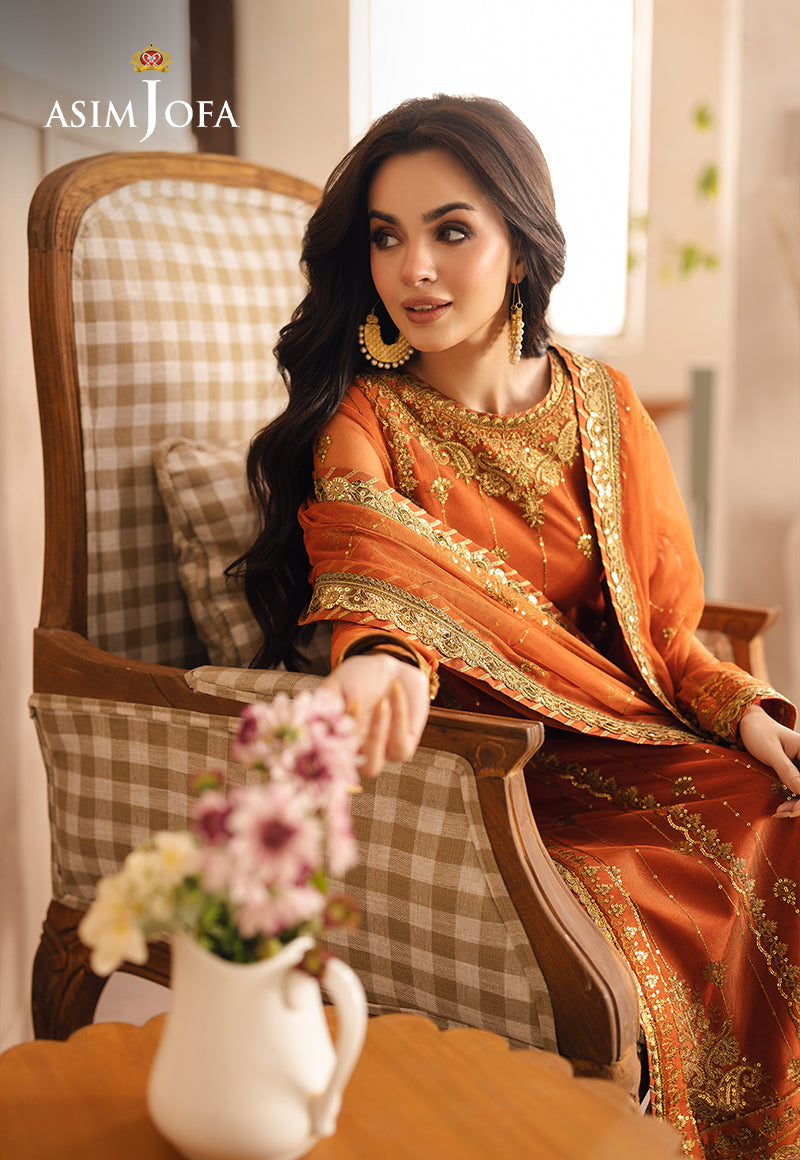 AJHE-09 EMBROIDERED NET 3 PCS