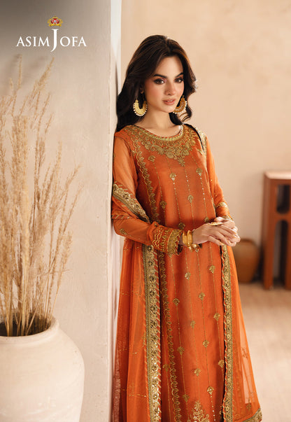 AJHE-09 EMBROIDERED NET 3 PCS