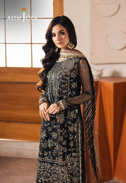 AJHE-05 EMBROIDERED NET 3 PCS