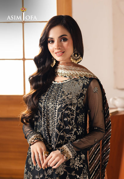 AJHE-05 EMBROIDERED NET 3 PCS
