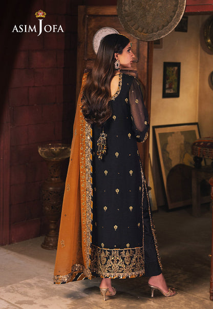 AJKK-15 EMBROIDERED CHIFFON 3 PCS