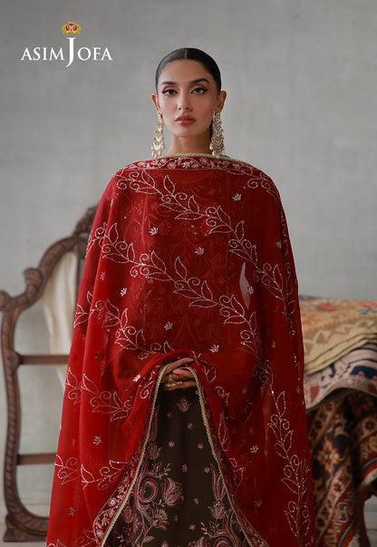 AJLPN-10 Embroidered Poly Silk Stitched 3pcs