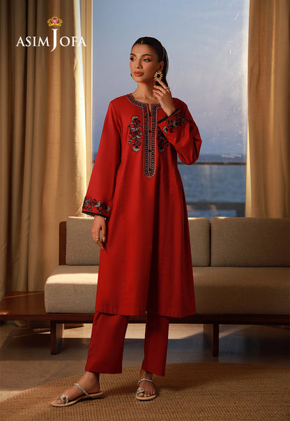 AJPB-134 EMBROIDERED CAMBRIC 2 PCS