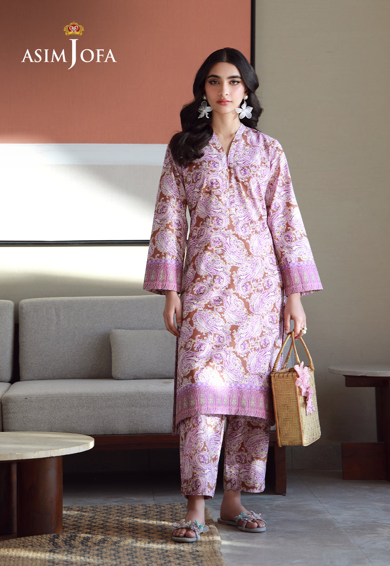 AJPB-151 PRINTED JACQUARD 2 PCS
