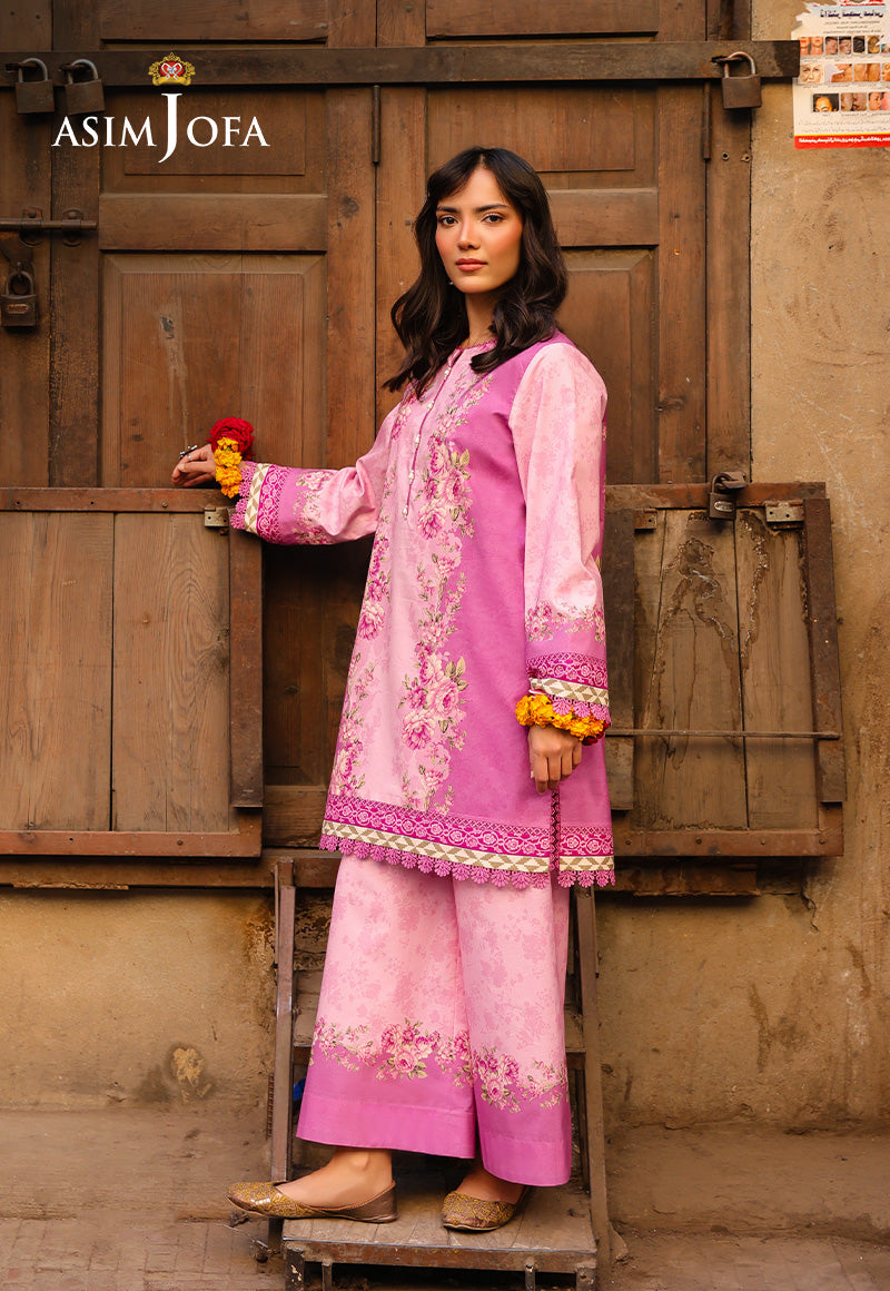 AJUBF-59 DIGITAL PRINTED LAWN 2 PCS