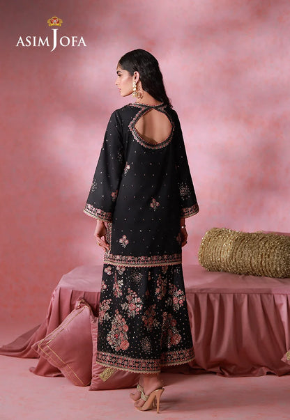 AJULFI-07 Embroidered Silk Unstitched 2 Pcs