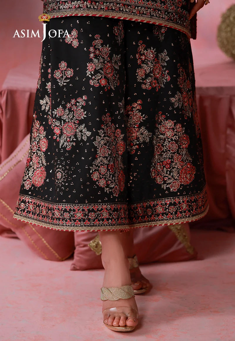 AJULFI-07 Embroidered Silk Unstitched 2 Pcs