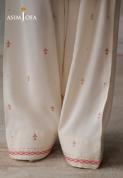 AJLPN-01 Embroidered Poly Silk Stitched 3pcs