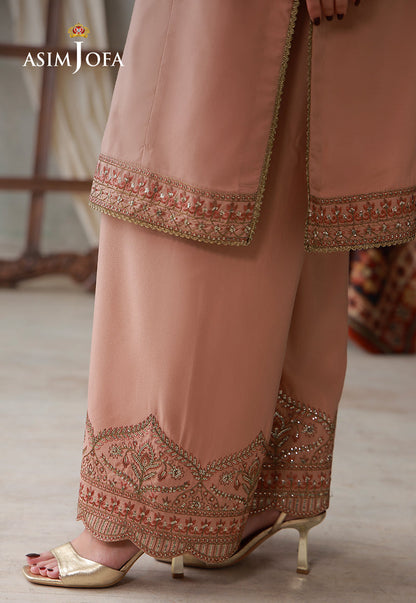 AJLPN-02 Embroidered Poly Silk Stitched 3pcs