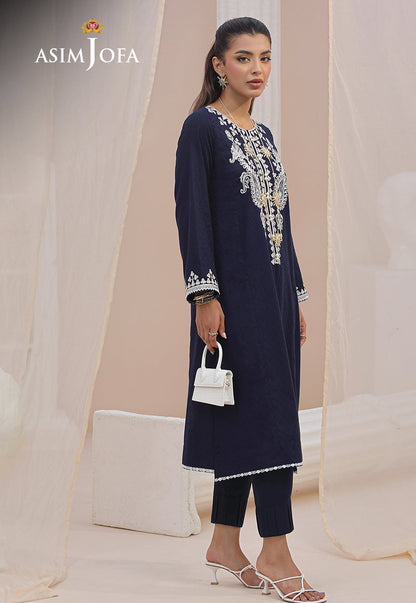 AJWS-04 (1-PC) EMBROIDERED SELF JACQUARD 1 PC