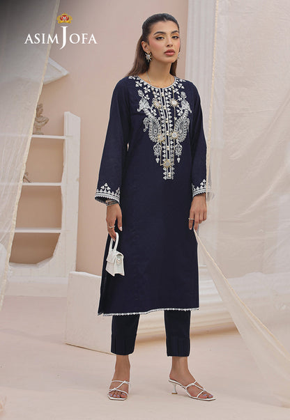 AJWS-04 (1-PC) EMBROIDERED SELF JACQUARD 1 PC