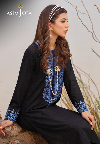 AJWS-05 (1-PC) EMBROIDERED SELF JACQUARD 1 PC