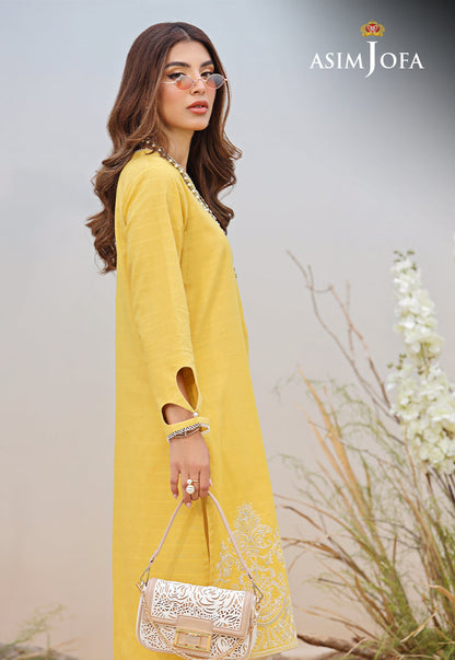 AJWS-07 (1-PC) EMBROIDERED SELF JACQUARD 1 PC