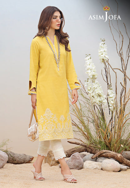 AJWS-07 (1-PC) EMBROIDERED SELF JACQUARD 1 PC
