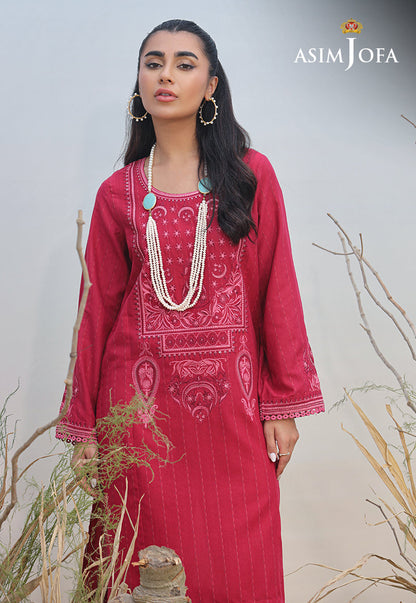 AJWS-12 (1-PC) EMBROIDERED SELF JACQUARD 1 PC