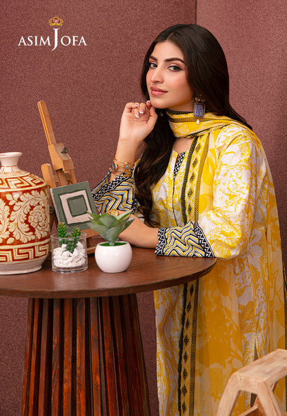 AJOD-20 PRINTED COTTON SILK 2 PCS