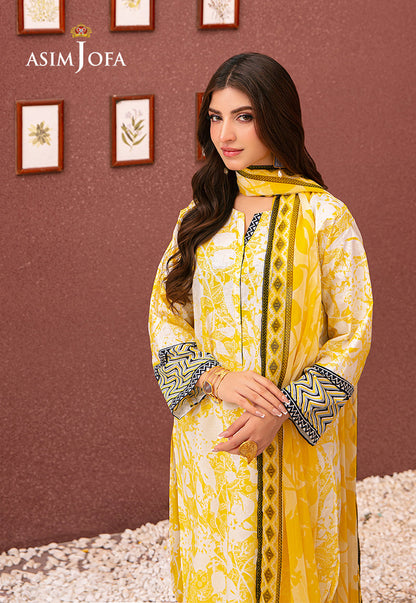 AJOD-20 PRINTED COTTON SILK 2 PCS
