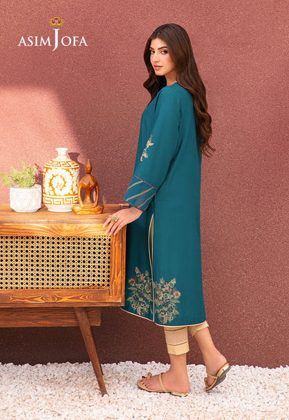 AJOD-10 EMBROIDERED SWISS LAWN 1 PC