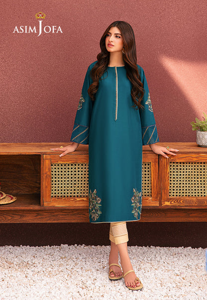 AJOD-10 EMBROIDERED SWISS LAWN 1 PC