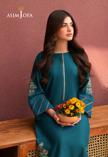 AJOD-10 EMBROIDERED SWISS LAWN 1 PC