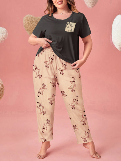 Buy Printed Cotton PJ Set - N-4 in Pakistan