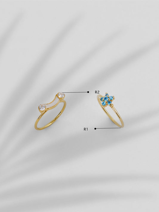 Blue Ice Rings