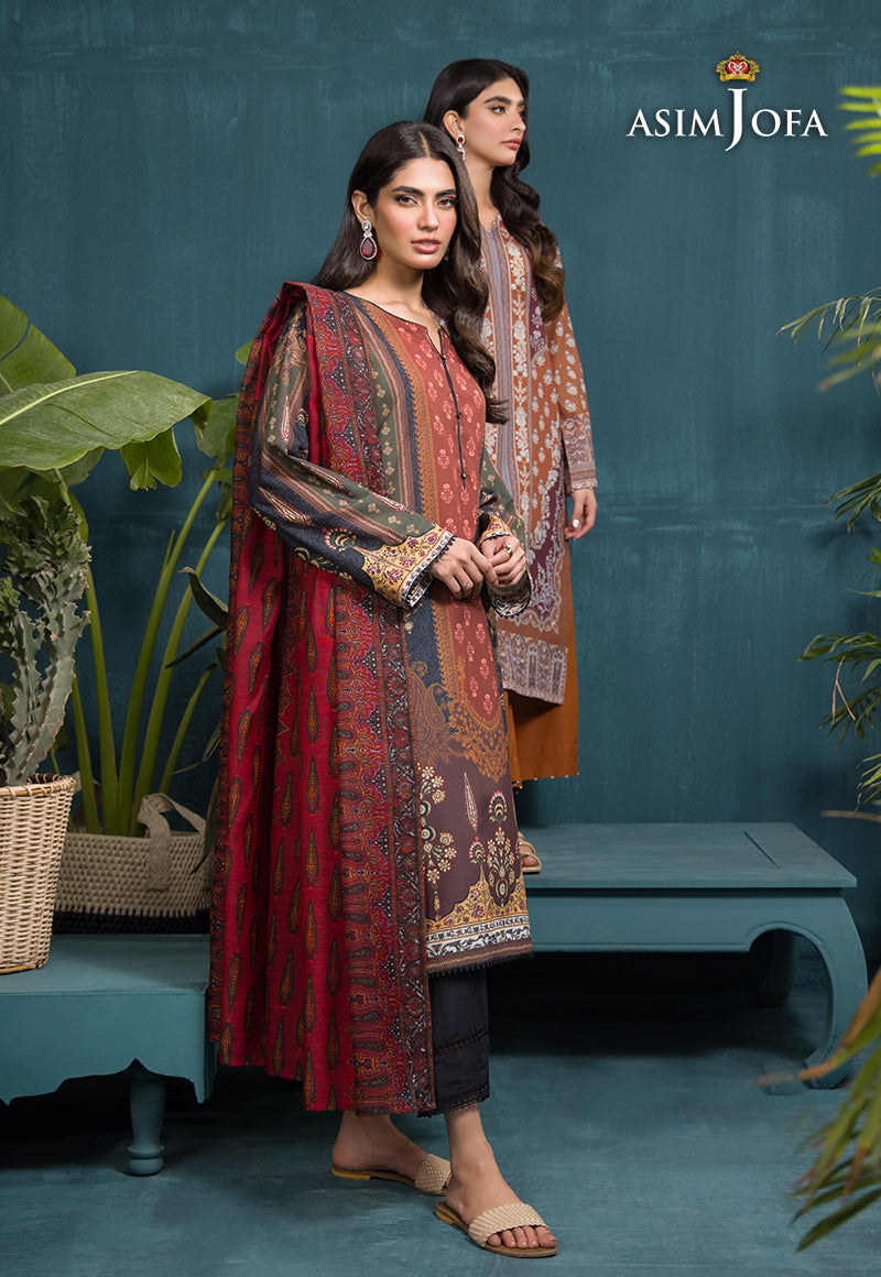 AJGR-17 PRINTED SWISS LAWN 3 PCS