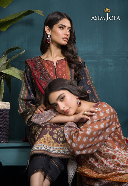 AJGR-14 PRINTED SWISS LAWN 3 PCS