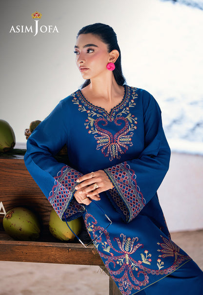 AJSBDP-05 Embroidered Lawn Stitched 2pcs