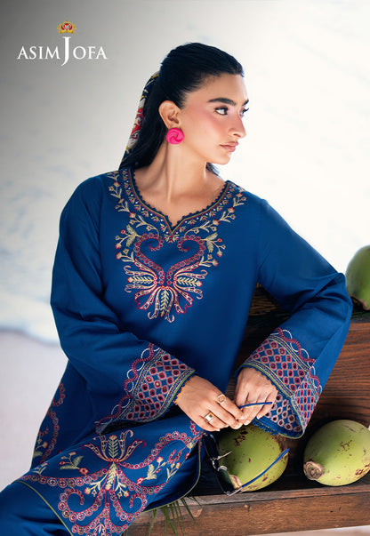 AJSBDP-05 Embroidered Lawn Stitched 2pcs