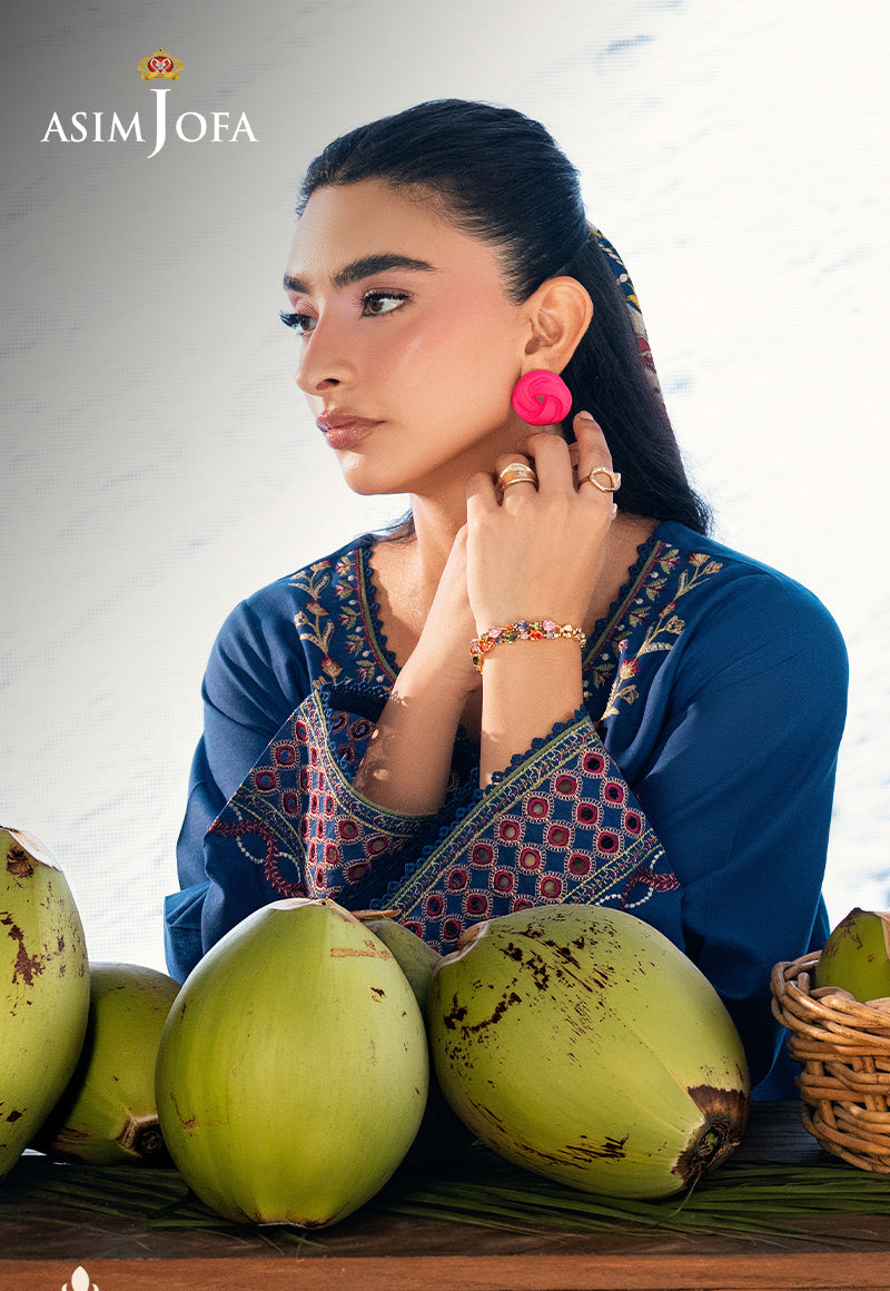 AJSBDP-05 Embroidered Lawn Stitched 2pcs