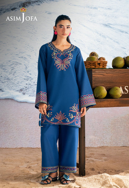 AJSBDP-05 Embroidered Lawn Stitched 2pcs