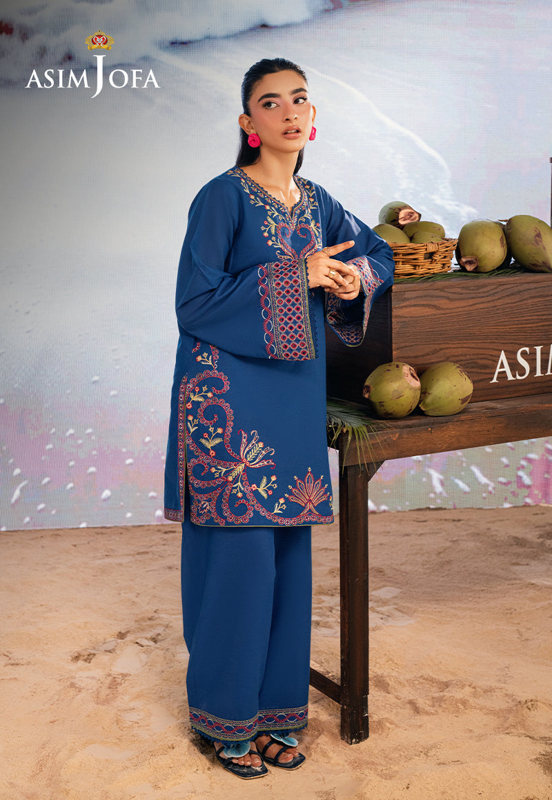 AJSBDP-05 Embroidered Lawn Stitched 2pcs